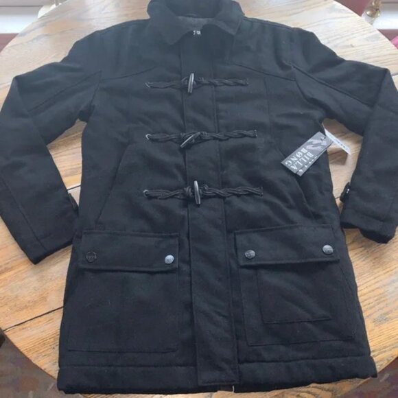 BILLABONG 60% poly/40% wool fleece lined coat/NWT/Mens S - Picture 1 of 11